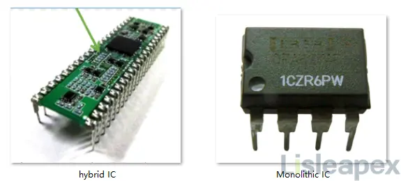 hybrid IC and monolithic IC